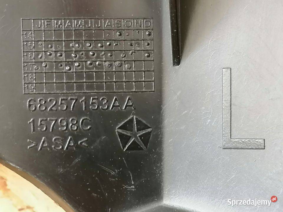 JEEP CHEROKEE KL ŚLIZG ZDERZAK LEWY TYŁ Pleszew