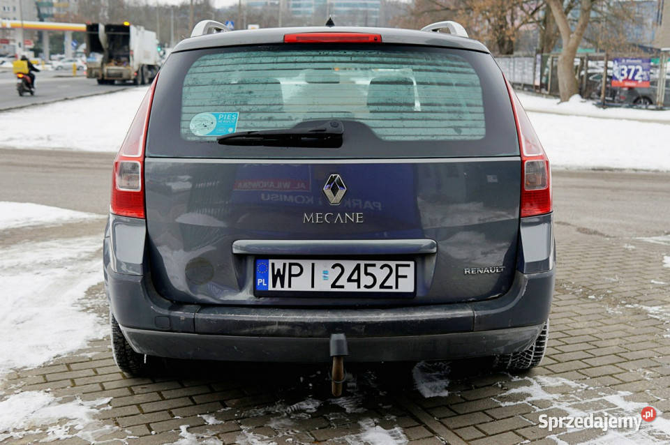 Renault Megane LPG auto klima podgrzewane ASR (kontrola trakcji) Warszawa