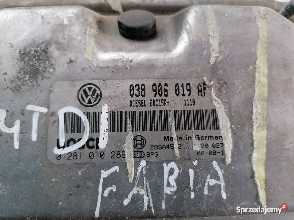 Zestaw Startowy Skoda Fabia 14 Wisznice sprzedam