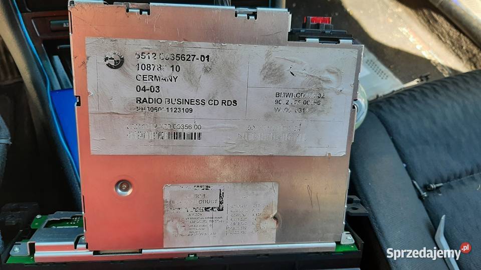 RADIO FABRYCZNE BMW E46 aux CB radia lubuskie