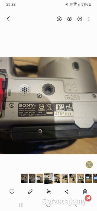 Aparat sony Zduńska Wola