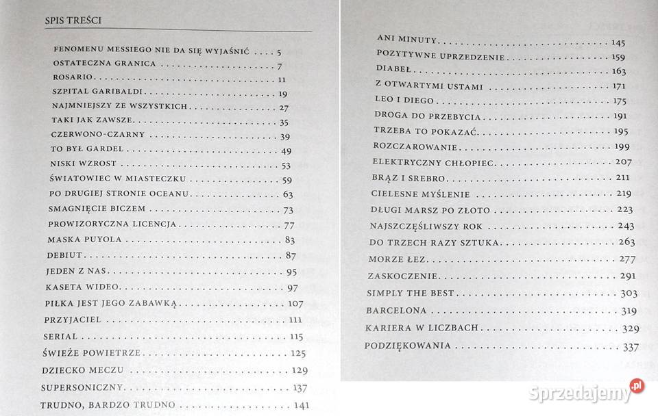 Messi Historia chłopca który stał się legendą sprzedam