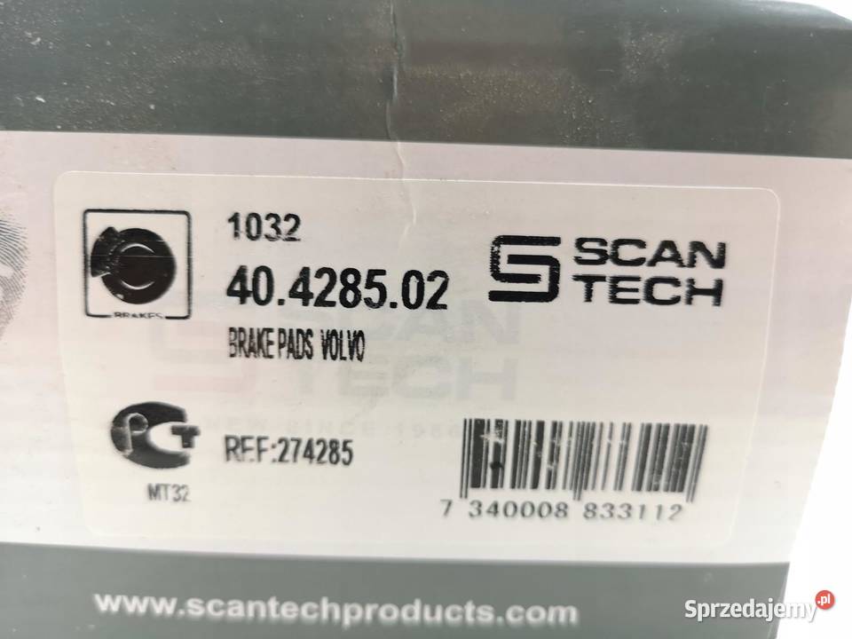 KLOCKI HAMULCOWE PRZÓD VOLVO S80 V70 III XC70 II