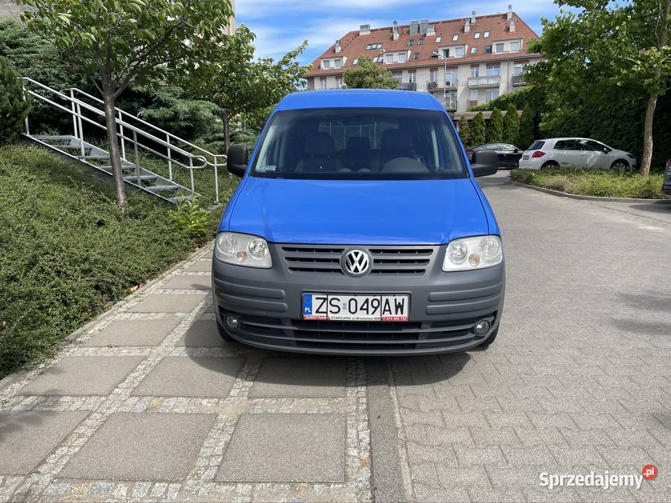 Volkswagen Cady life welurowa tapicerka Szczecin