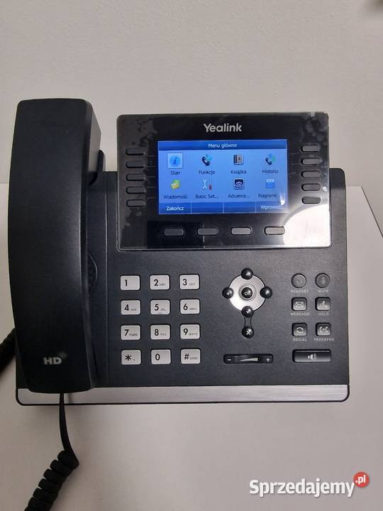 Yealink T46U telefon stacjonarny biurowy