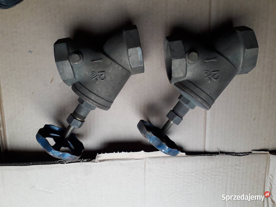 Zawór skośny hydrauliczny mosiądz zawory Pozostałe Częstochowa sprzedam