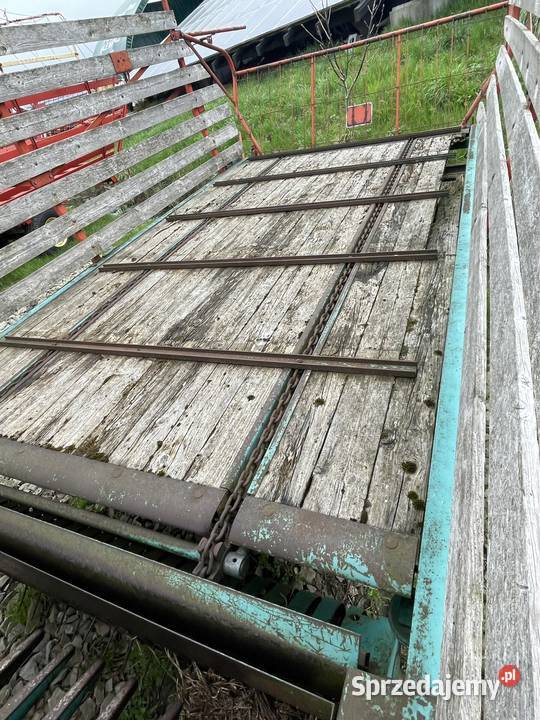 Przyczepa samozbierająca steyr hamster Maszyny zielonkowe Domaradz