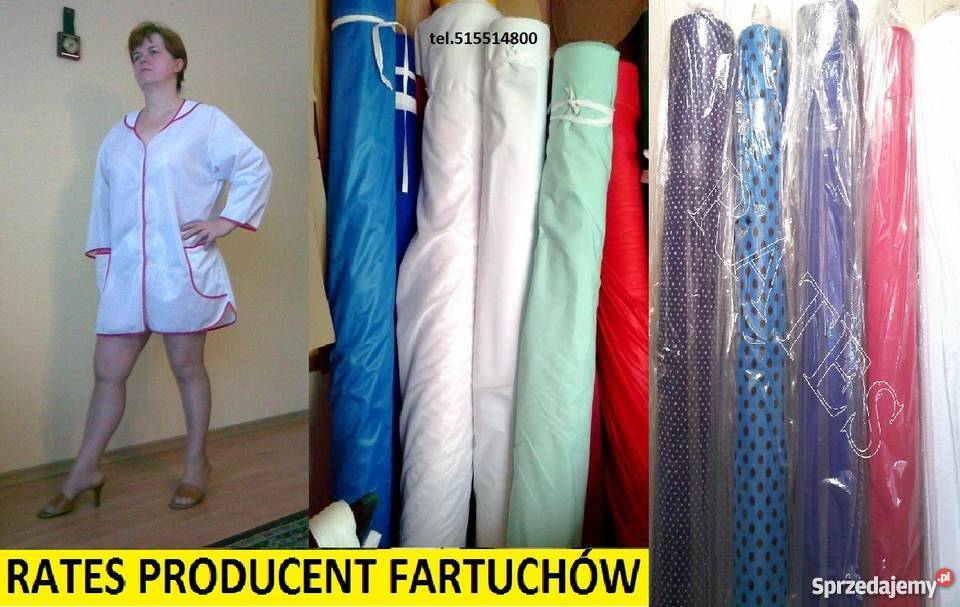 Fartuchy stylonowe Firmy Rates mazowieckie Milanówek