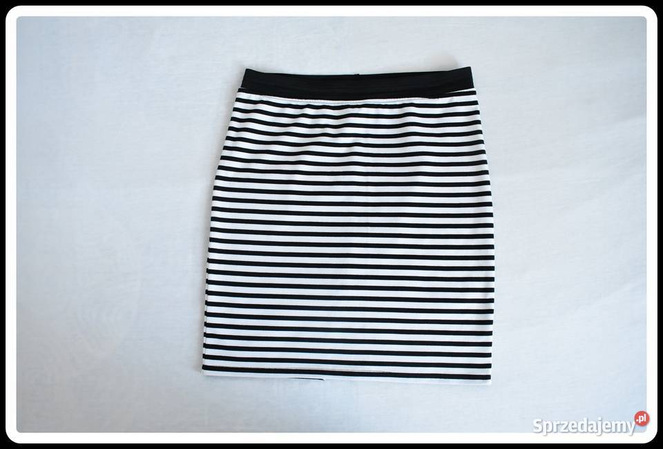 Spódnica w paski na gumce SINSAY 40 L Płock