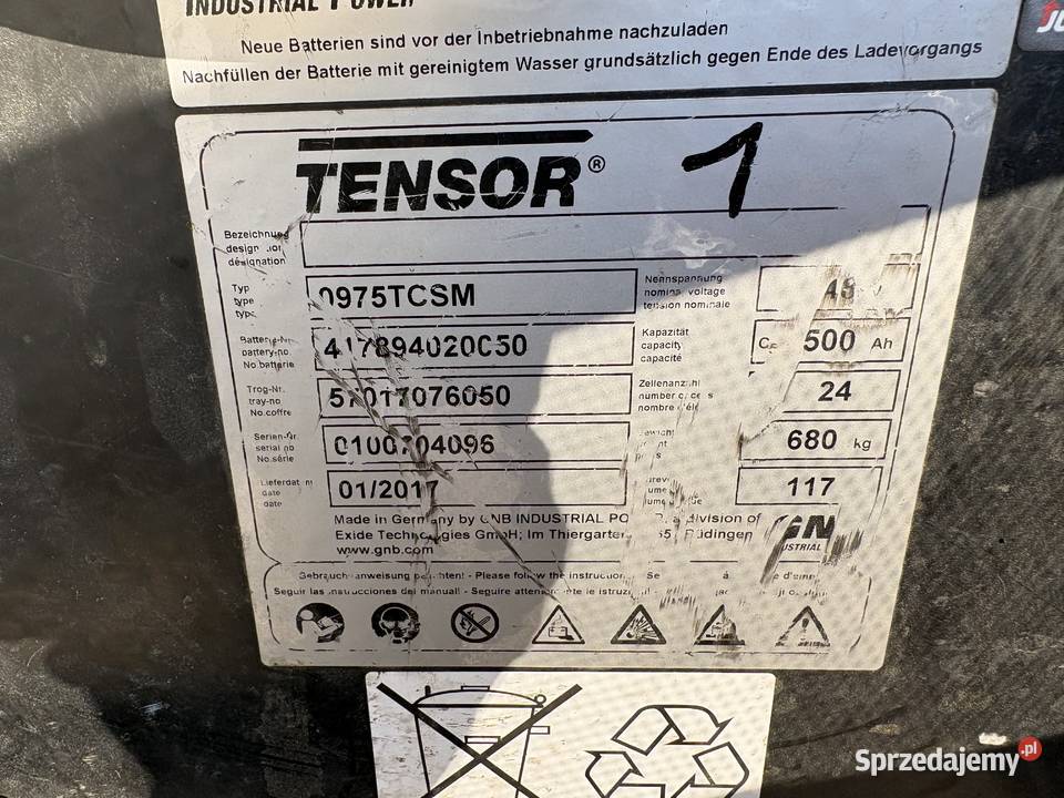 Jungheinrich EFG 215 550 DZ Triplex 2019r 1500 sprzedam
