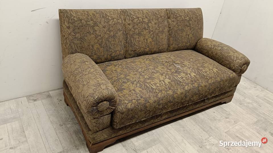 sofa Art deco lata 30te design vintage łódzkie