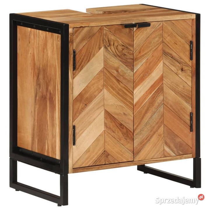 Szafka do łazienki 55x35x60 lite drewno akacjowe Warszawa sprzedam