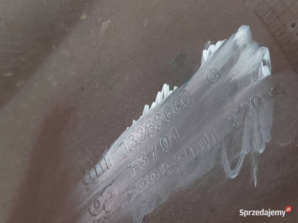 OPEL ASTRA J IV LIFT 15r zderzak przód 13368660 Kielce