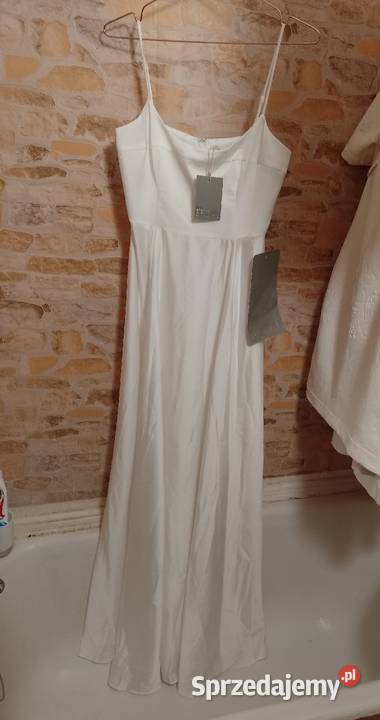 SM ASOS Design Ekskluzywna suknia ślubna z Spódnice i sukienki