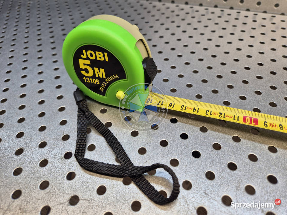 24 sztuk Miara zwijana 5m x 19mm z blokadą JOBI Nowe