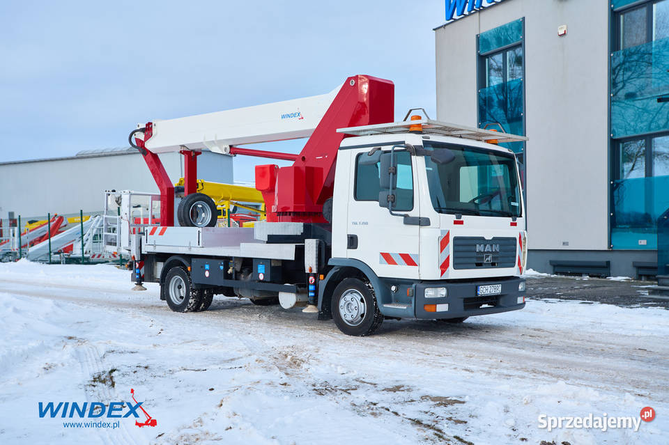 Podnośnik koszowy Wumag WT 270 Dźwigi, podnośniki Chojnice