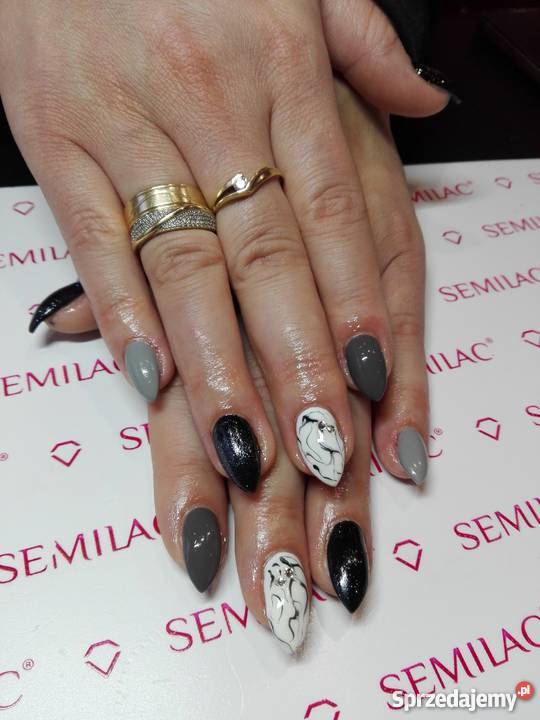 Paznokcie hybrydowe manicure przedłużenie żelowe Radom