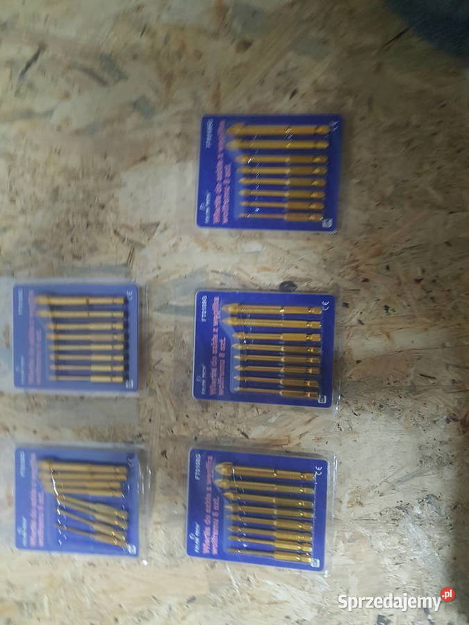 Wiertło8 sztukzestaw do szkła z węglika wolframu Elektryczne Głogowa