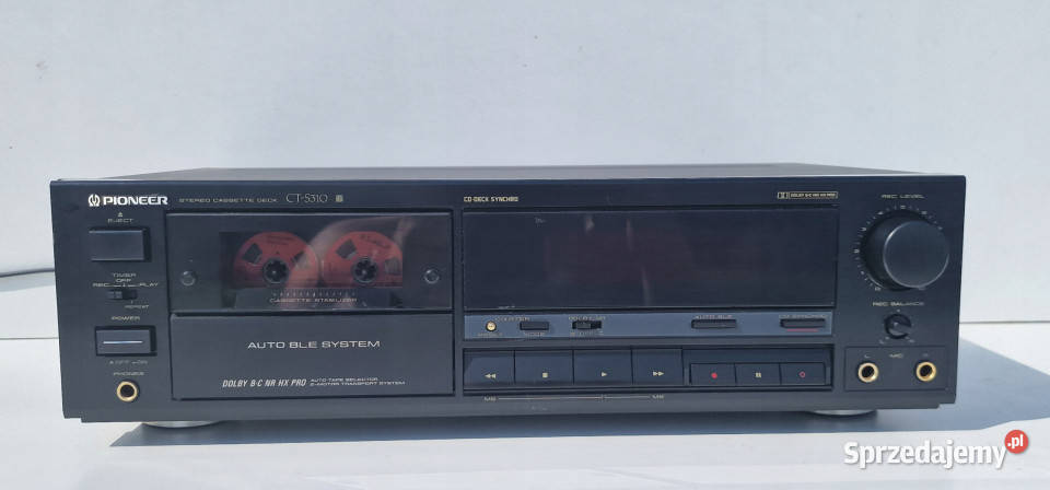 Magnetofon Pioneer CTS310 Stereo Cassette Deck