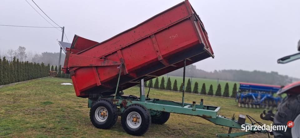 Przyczepa wywrotka tandem skorupa Kępno