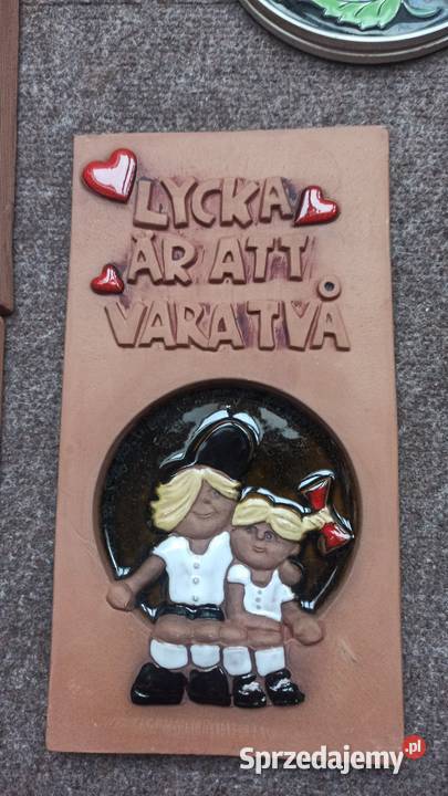 Kafel ceramiczny Jie Gandofta Sweden Szczęście Gdańsk