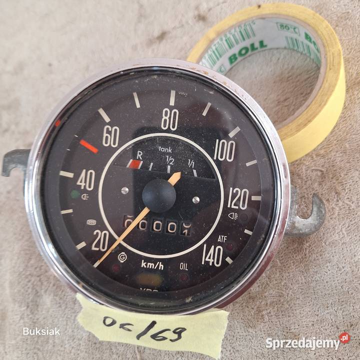 VW Garbus licznik data 0669 Deski rozdzielcze, konsole Gołków
