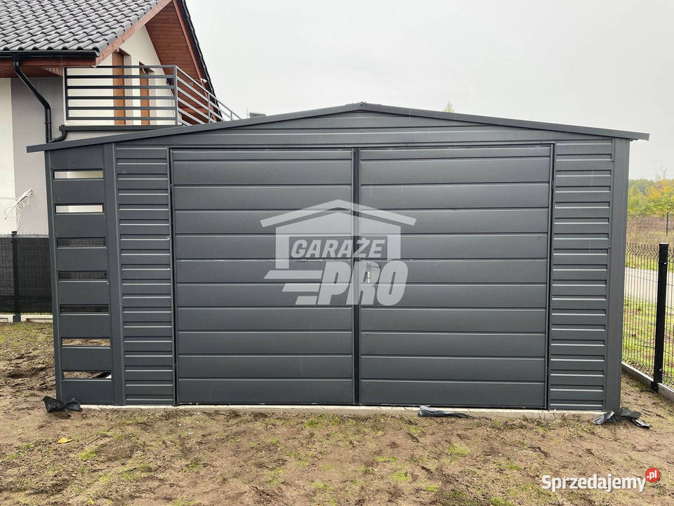 Domek Ogrodowy 4x3 wiata antracyt Dach zachodniopomorskie Nowogard