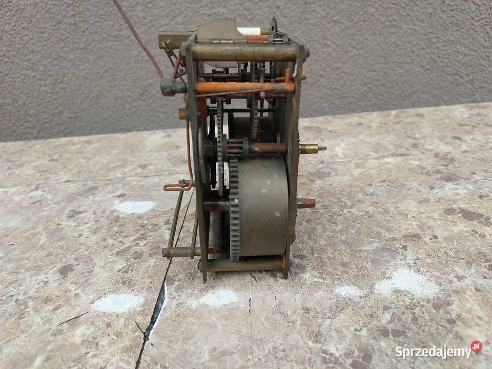 773 Mechanizm starego zegara ściennego FMS 55006 Tczew