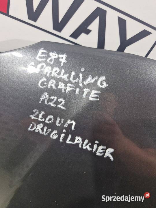 BMW E87 MASKA POKRYWA SILNIKA PRZÓD A22 dolnośląskie