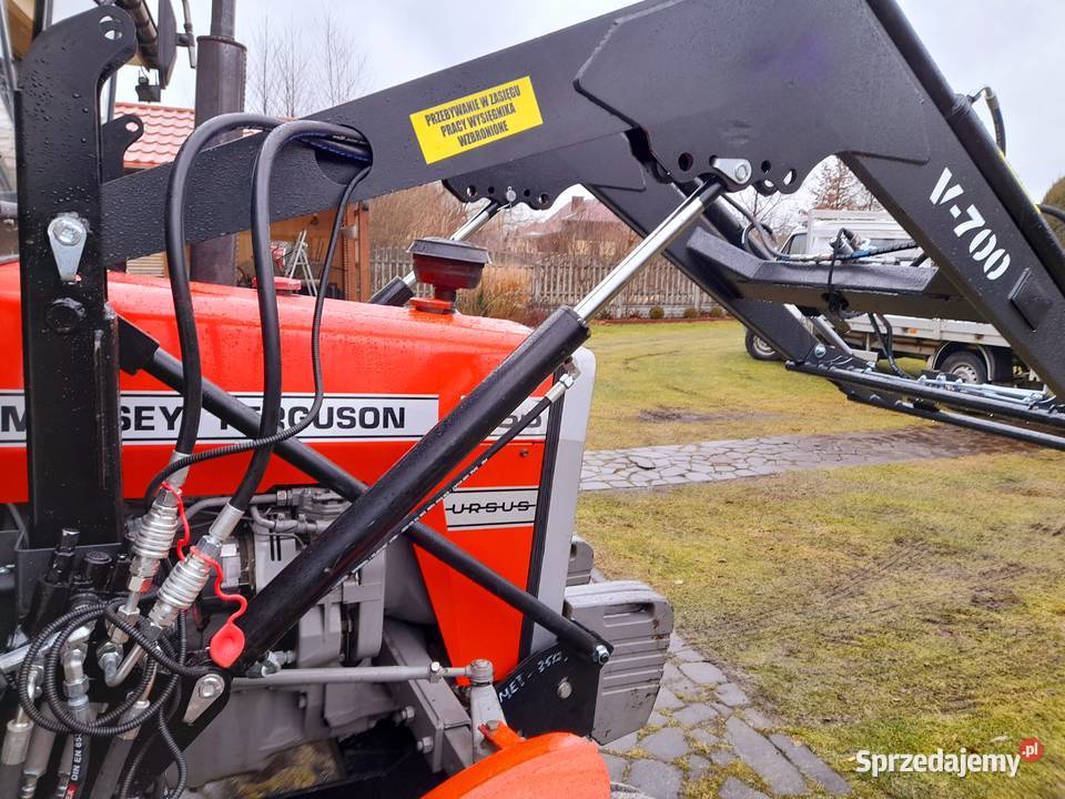ŁADOWACZTUR DO C360 C330 MF255 zETOR50117211 nieuszkodzony Ładowacze czołowe