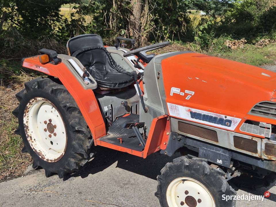 Traktorek traktor YANMAR F7D 16 44 Glebogryzarka Małuszyn