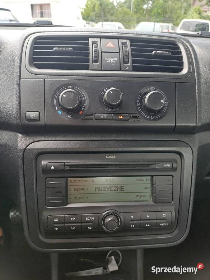Skoda Fabia II Hatchback 12 MPI 60 2009r Fabia Lubin