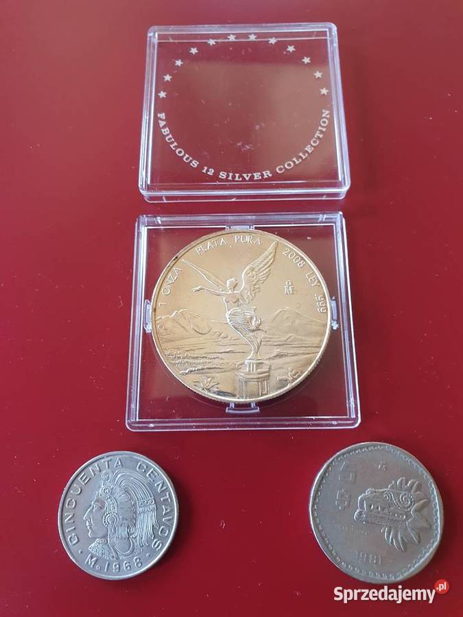 Meksyk Libertad Ag 1 oz w zestawie Andrychów