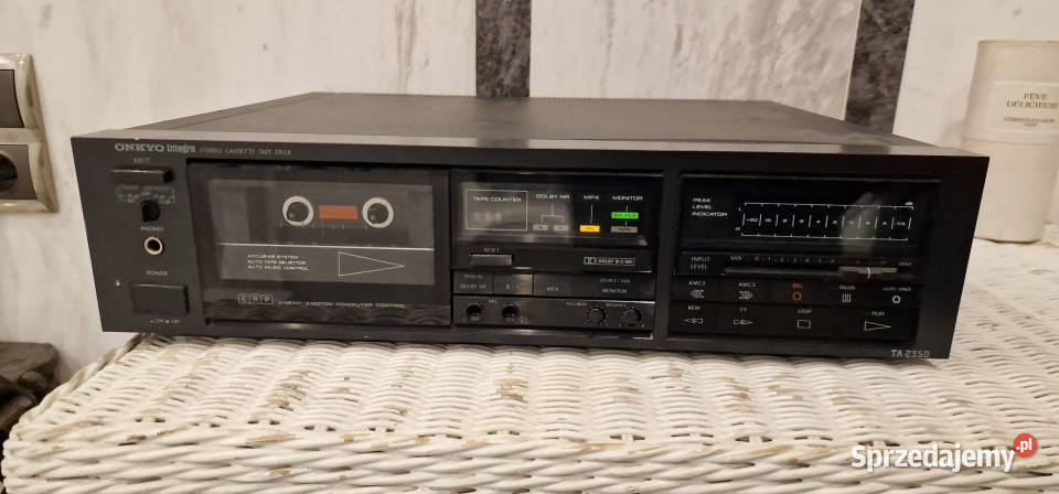 Magnetofon Onkyo Integra TA2350 Stereo Cassette Międzychód
