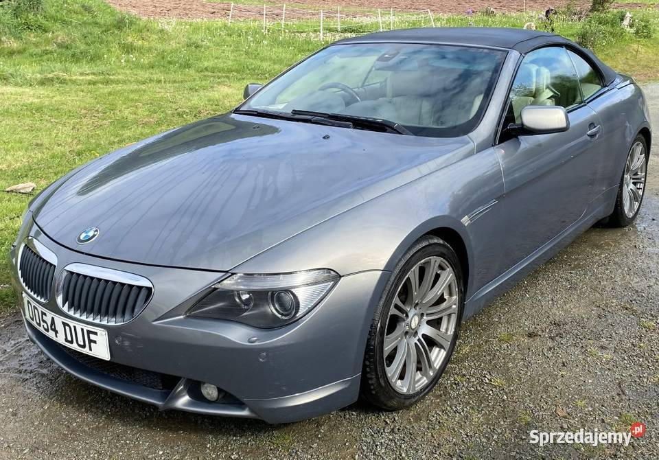 Angliki BMW 630i Sport Kabriolet 2005 pomorskie Chojnice