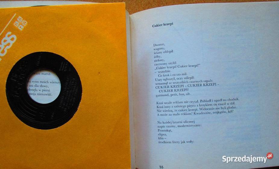 Edward Szymański WTAJEMNICZENIE poezje płyta Łódź