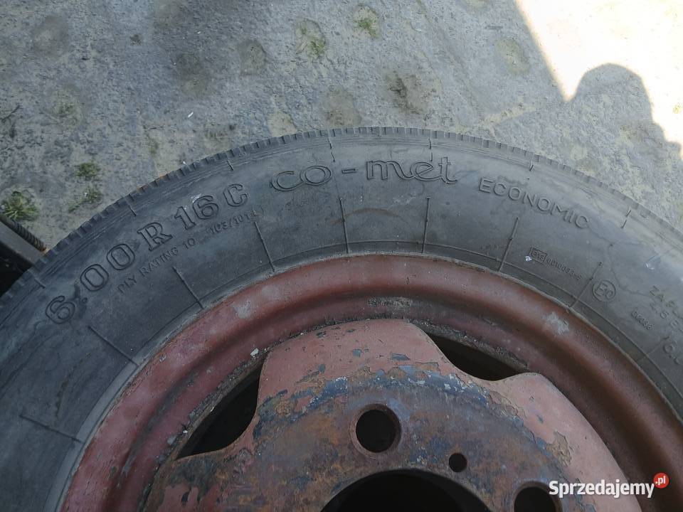 Opony 600 r16c Sava Pozostałe lubelskie Krzemień Drugi sprzedam
