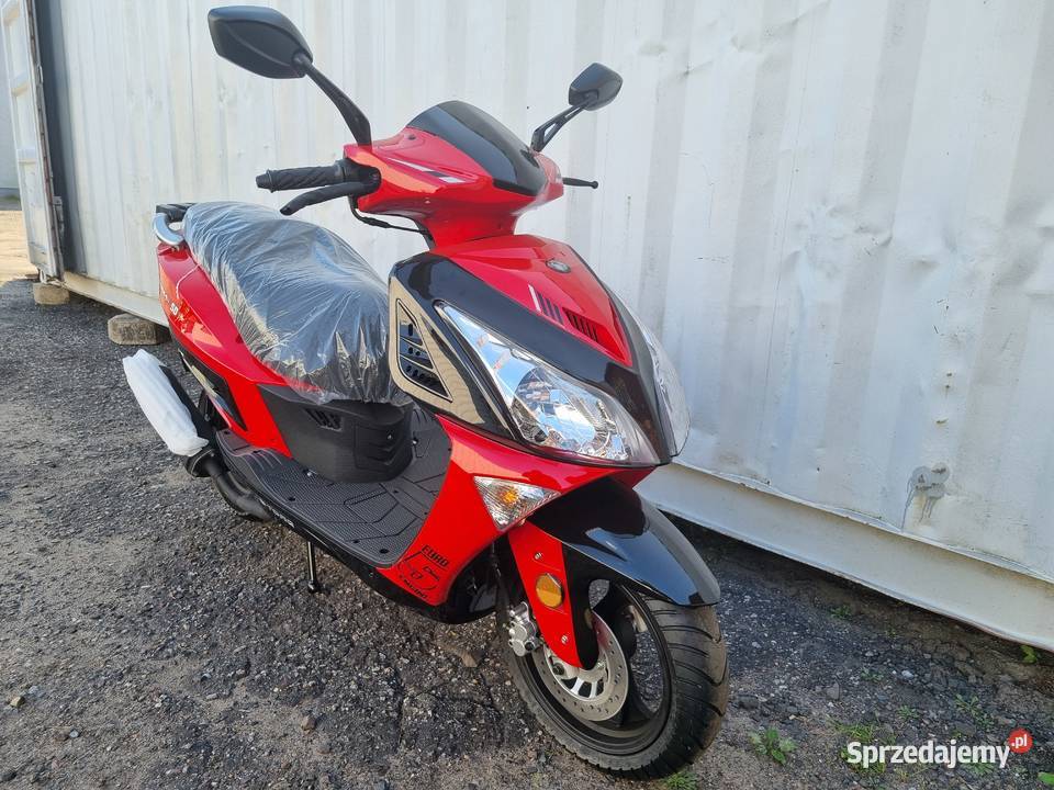 Nowy Skuter ZNEN ZNAT50 ZN50QT8F FORMAX CZERWONY Złocieniec