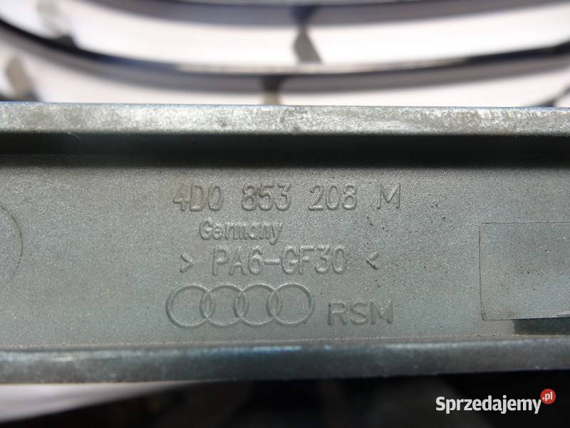 AUDI A8 D2 9902 LISTWA POD LAMPE PRZOD wielkopolskie Przemęt