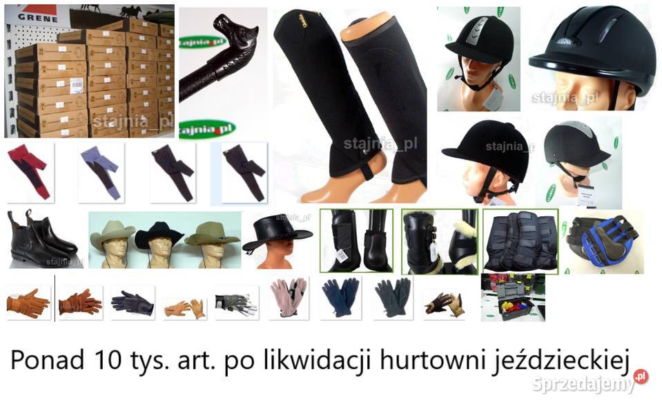 Art Jeździeckie Szczotki baty czapsy owijki Suchedniów