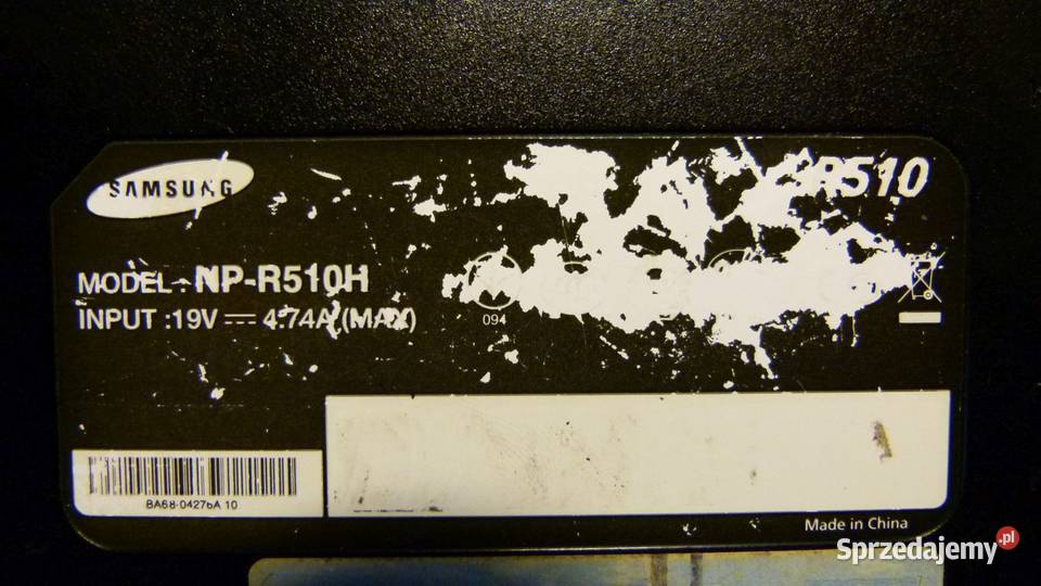 Laptop Samsung R510 Samsung Zamość sprzedam