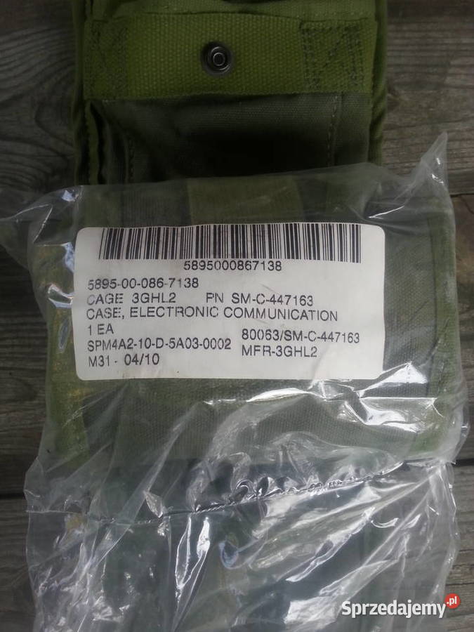 Kieszeń na radio Alice us army nam era dolnośląskie Wrocław