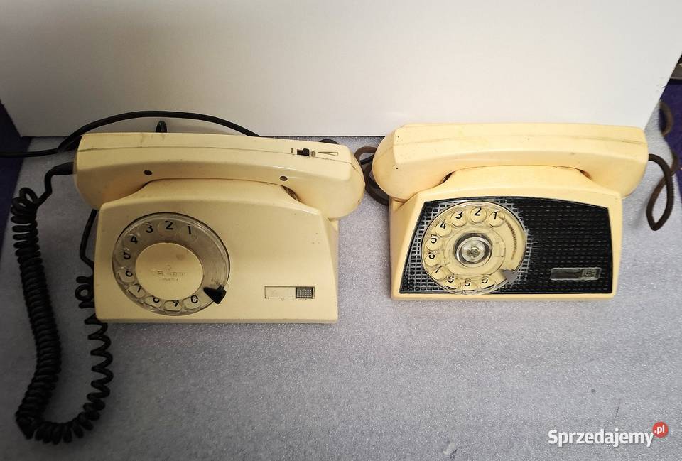 2 Telefony Kolekcjonerskie Pamiątka z okresu Antyki