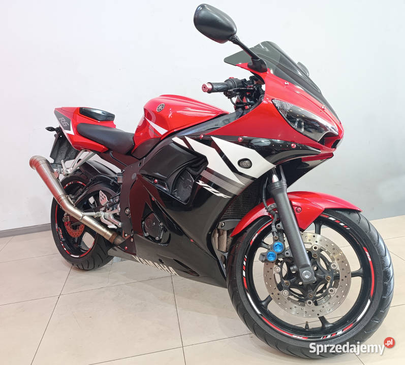 Yamaha YZF R6 ładny stan NISKI PRZEBIEG mazowieckie Ostrołęka