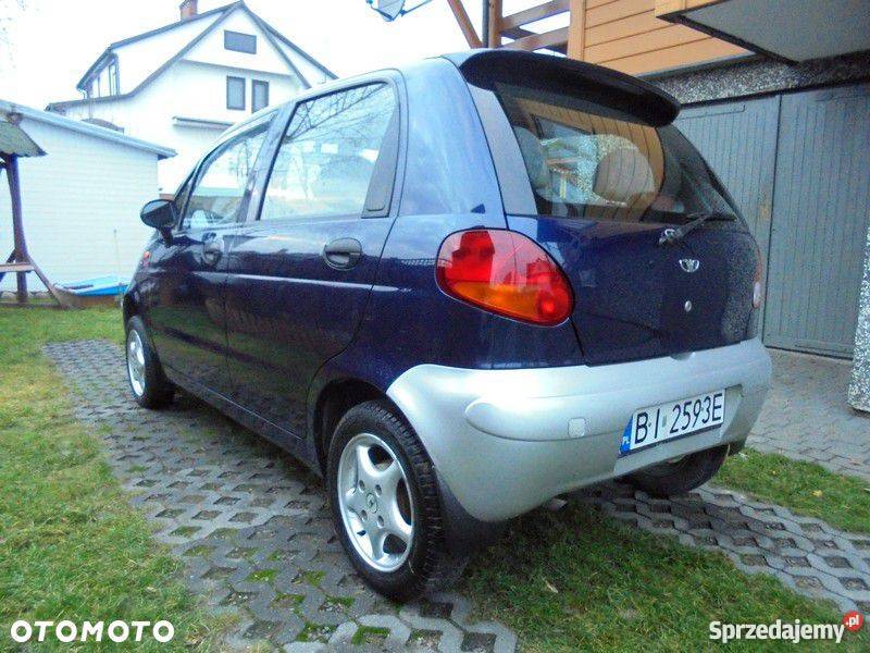 Daewoo Matiz Wersja STYLE 1 wszy właściciel garażowany Hajnówka