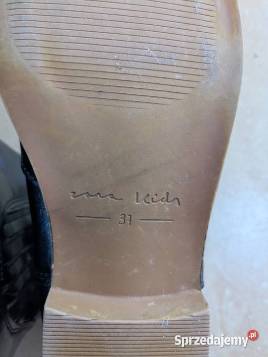 Zara sztyblety botki skórzane 37 23.5cm zachodniopomorskie Gryfice