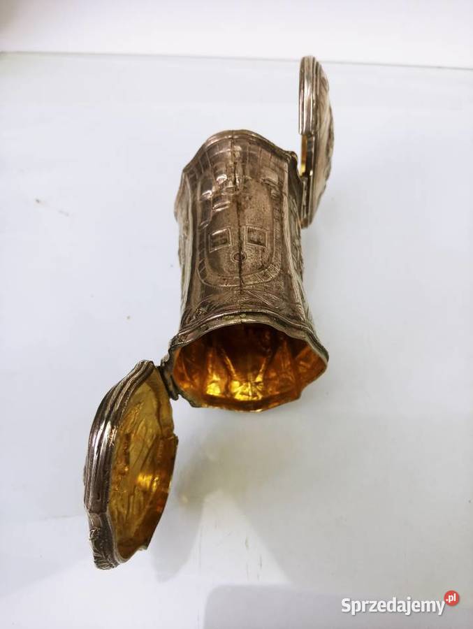 Hanau Tabakierka Srebro 800 Tabakierka Nowa Sól