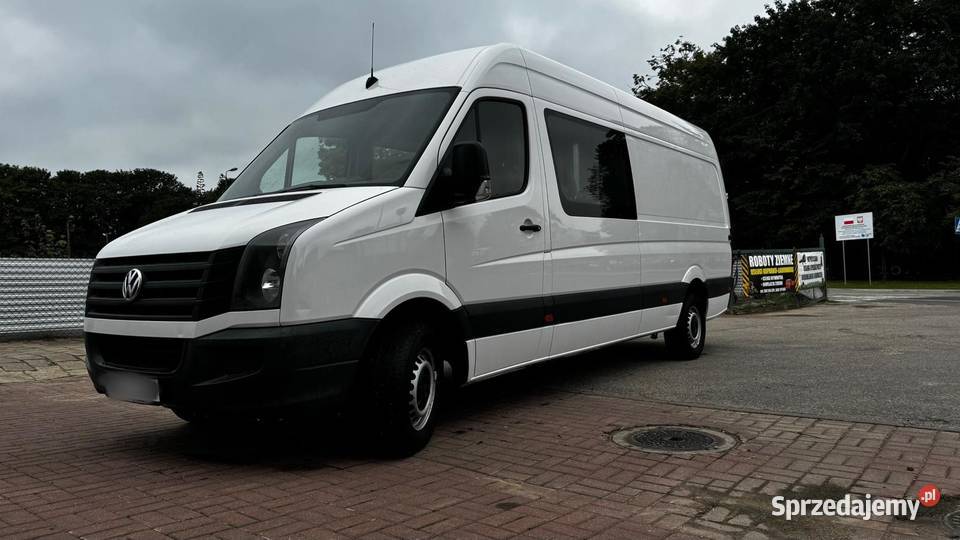VW Crafter Brygadówka Rok produkcji 2015 Olecko