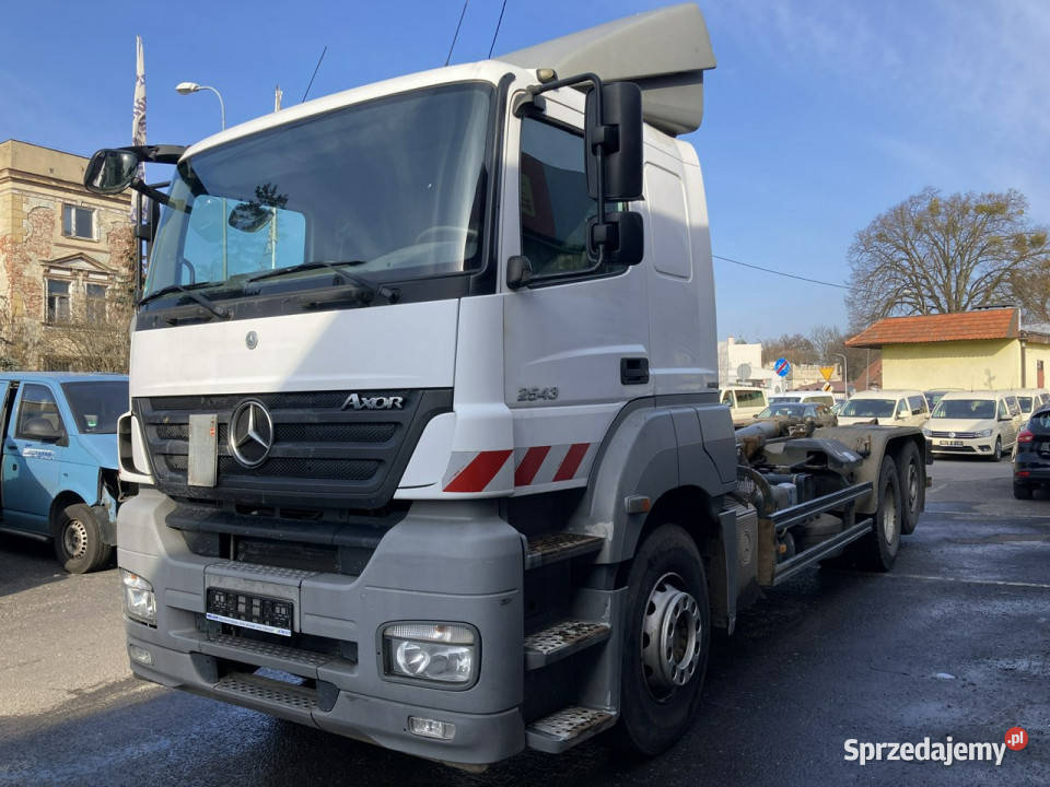 Mercedes Axor 2543 Hakowiec MEILLERKIPPER Model blokada mostu Syców