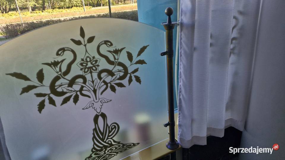 ozdobne giszety płotki barierki apteka mosiężne Warszawa